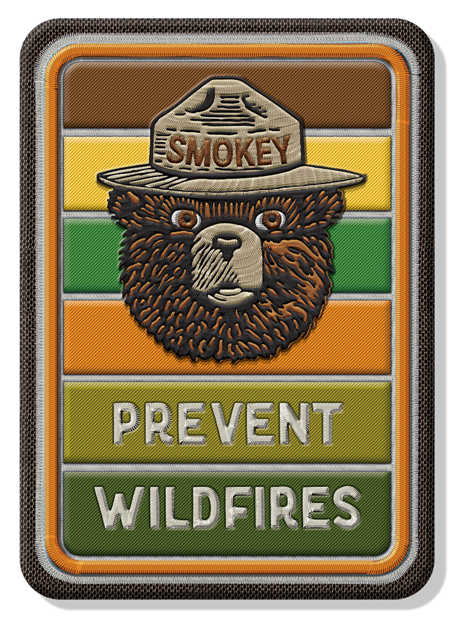  Copy of Magnet: Smokey Prevent Fires 