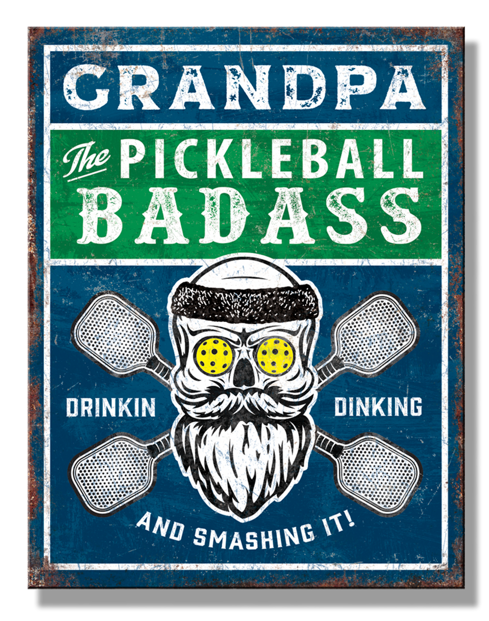  Pickleball Grandpa 