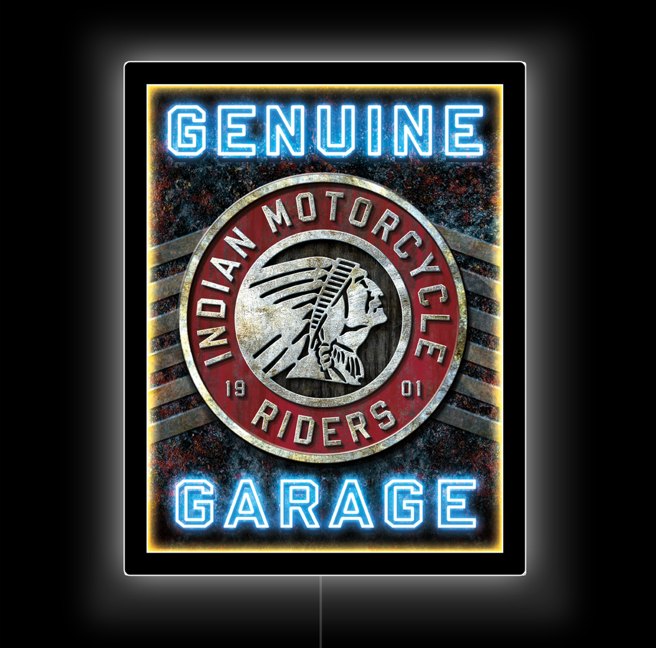 Indian Motorcycles 18" x 23" LED - Indian Motorcyle 
