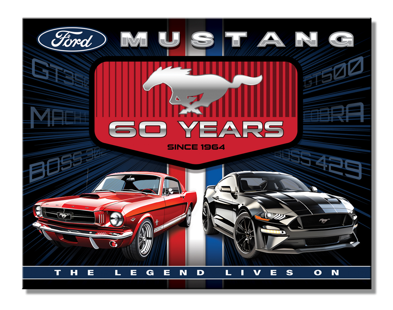  Ford - Mustang 60 yrs. 