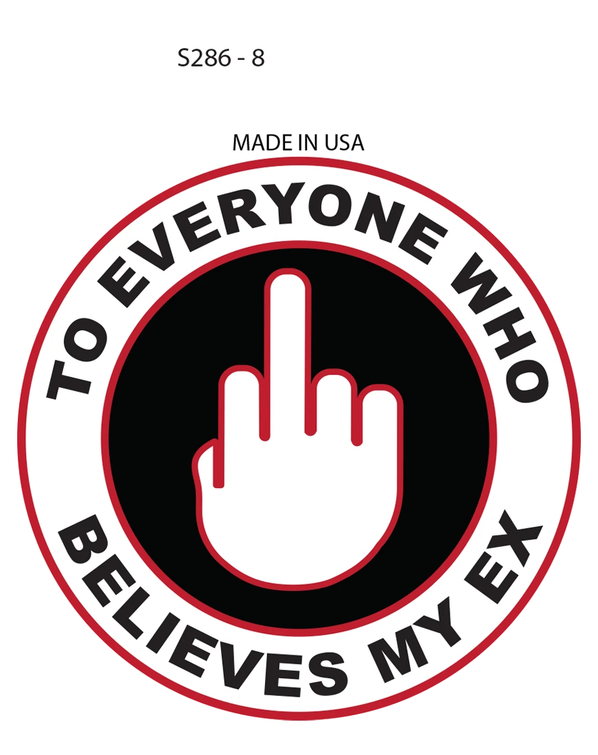 Sticker - Ex (Set of 6)