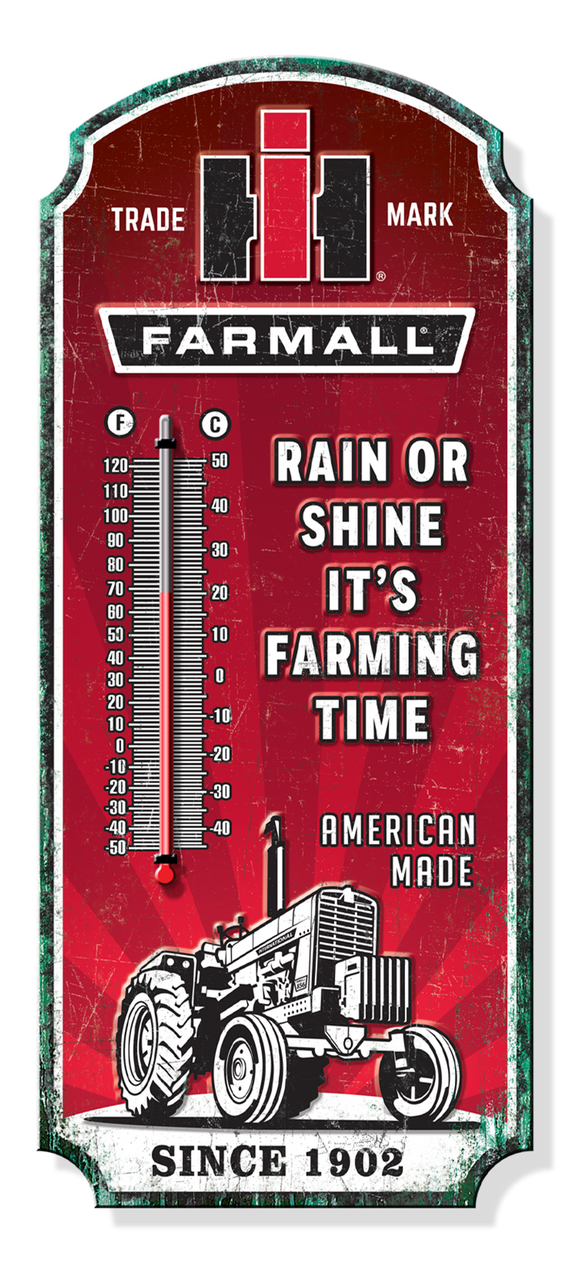 Thermometer - Farmall 17.50" x 503"