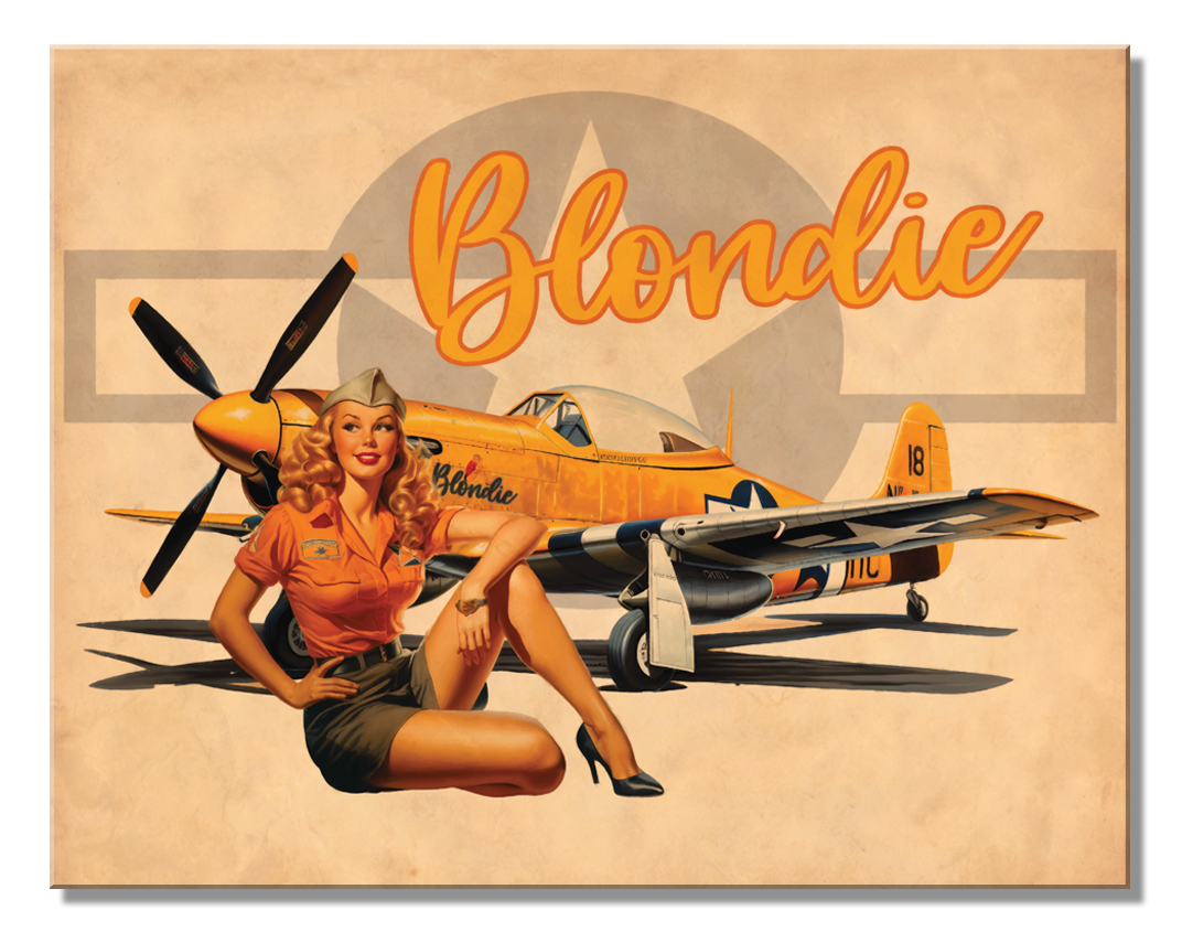 Blondie Pin Up
