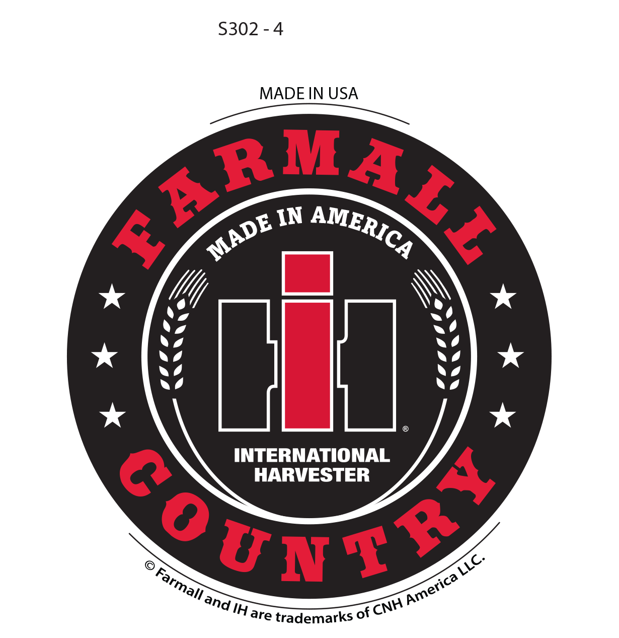 Sticker - Farmall Country (Set of 4)