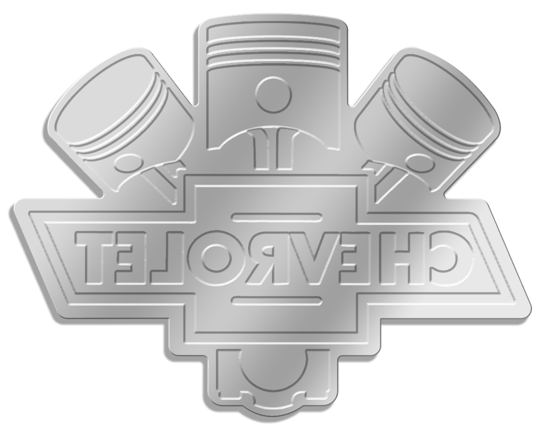 General Motors Chevy Pistons Die Cut Steel