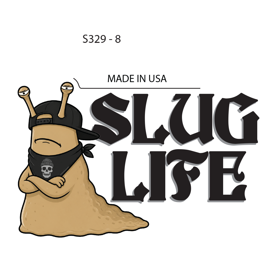 Sticker - Slug Life (Set of 8)