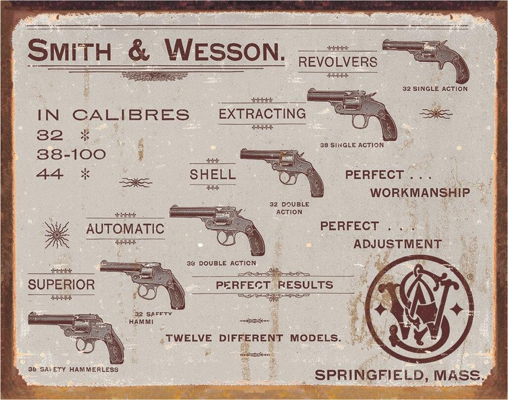 S&W - Revolvers | Desperate Enterprises - Wholesale Signs