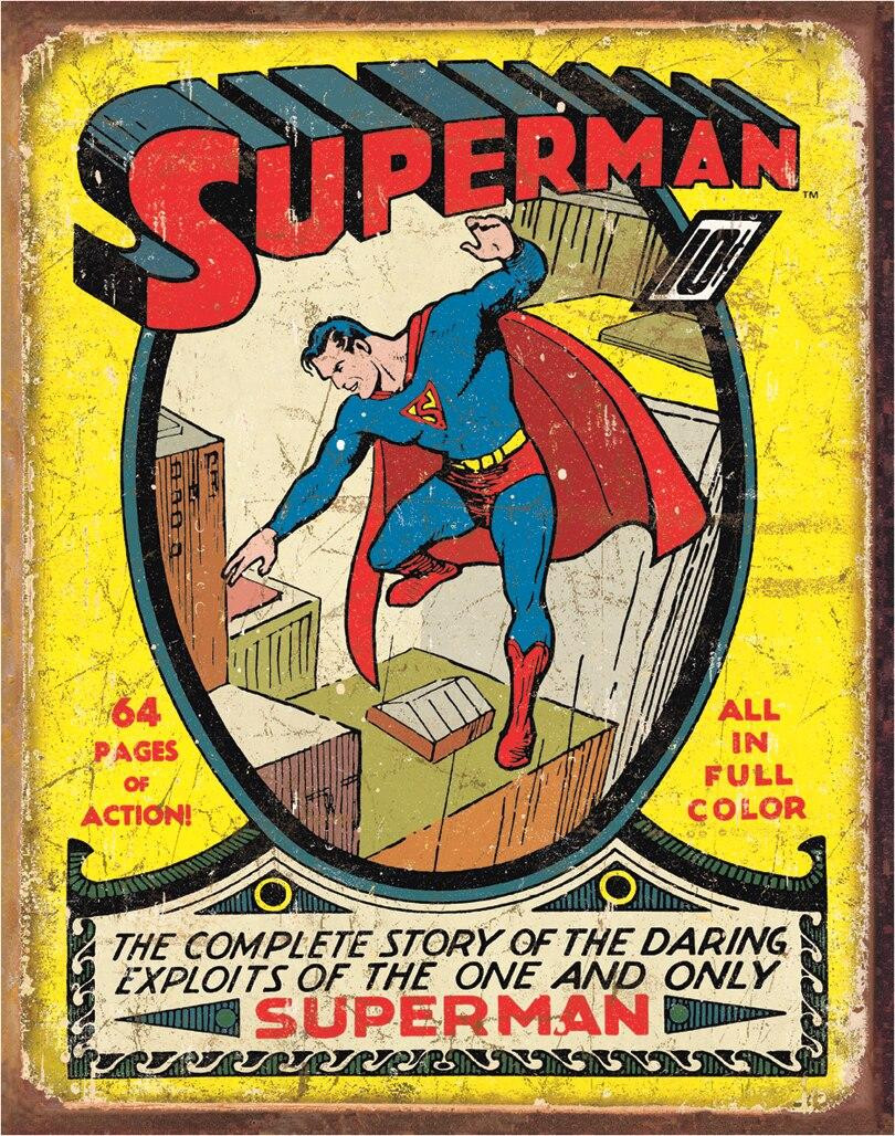 Superman No1 Cover | Desperate Enterprises - Wholesale Signs