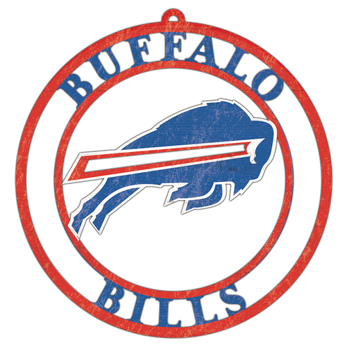 16 MDF Buffalo Bills Logo Cutout sign