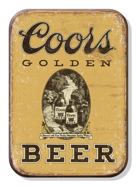 Molson Coors Magnet: Coors Golden Vintage 