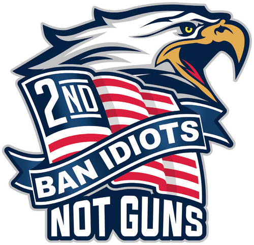 Sticker - Ban Idiots set of 6