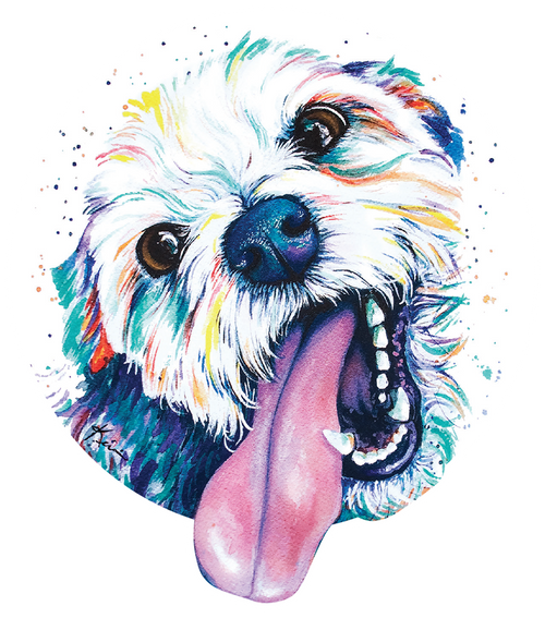 Sticker - Rainbow Dog