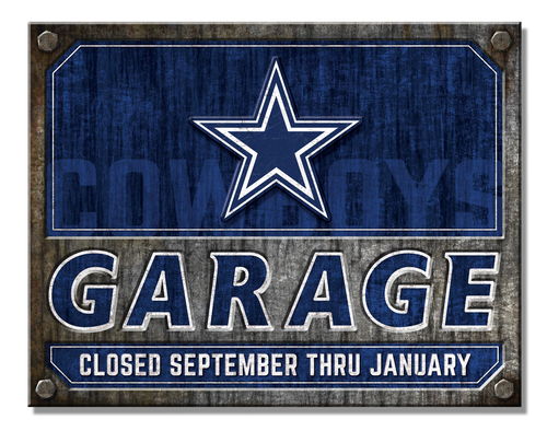 NFL Dallas Cowboys Garage
