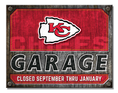NFL Kansas City Chiefs Garage