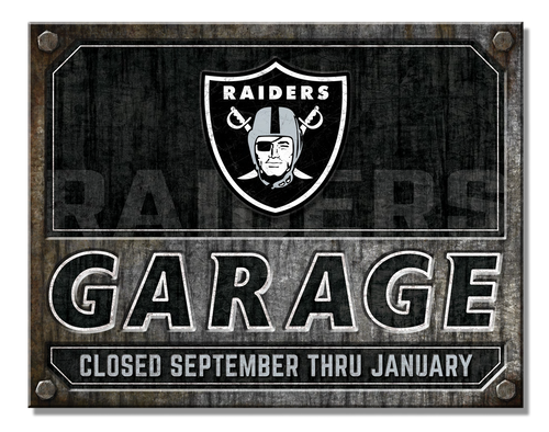 NFL Las Vegas Raiders Garage