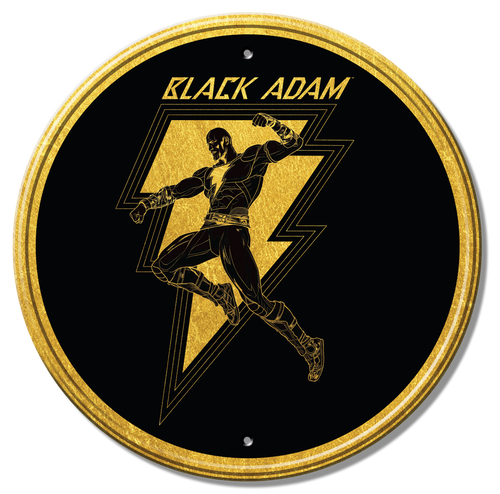 Warner Brothers Round Black Adam 