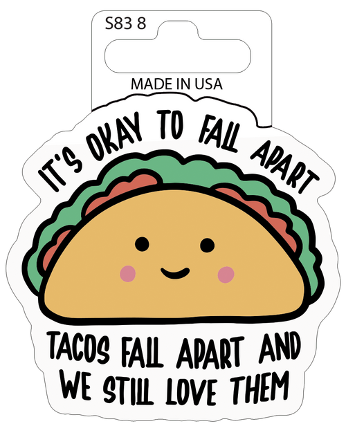  Sticker - Tacos Matte (set of 8) 