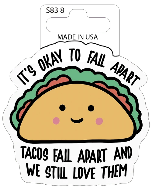 Sticker - Tacos Matte (set of 6)