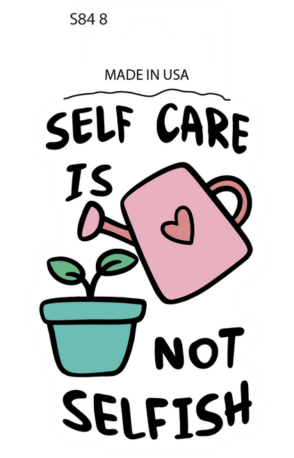  Sticker - Self Care (set of 8) 
