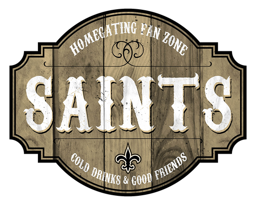 NFL 24" MDF New Orleans Saints  HomeGating 