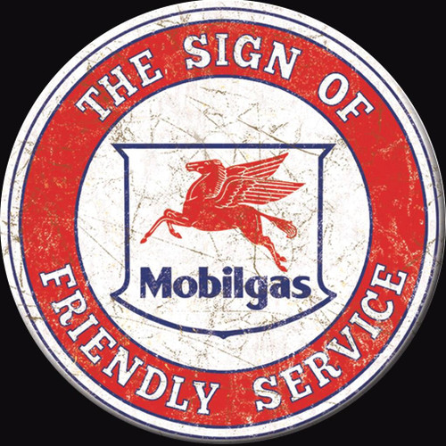 Mobilgas Magnet Mobil Service Round