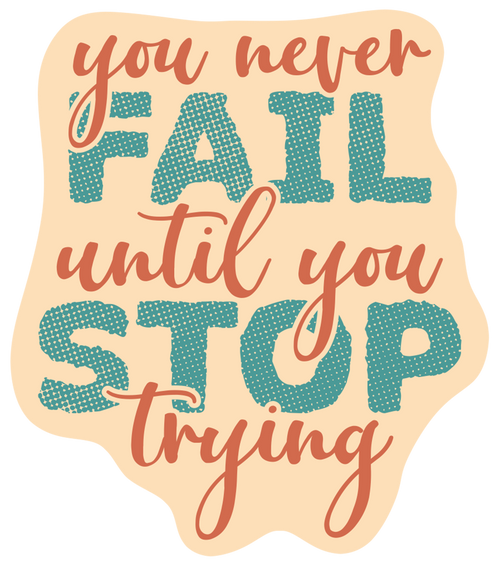  Sticker - Never Fail (set of 8) 