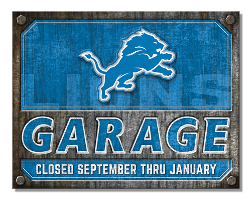 NFL Detroit Lions Garage 