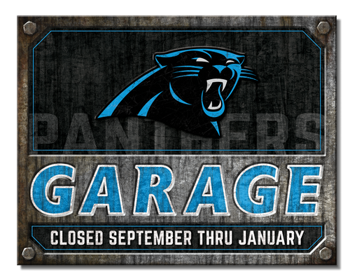 NFL Carolina Panthers Garage 