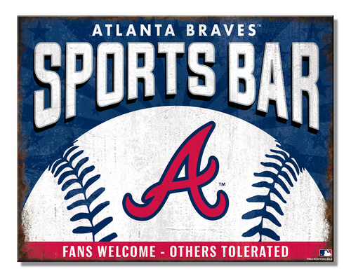 MLB Atlanta Braves Sports Bar 