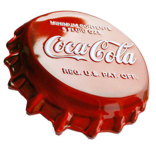 COKE BOTTLE CAP MAGNET - Ande Rooney