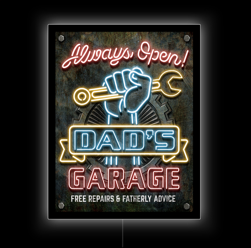 LED Dad's Garage