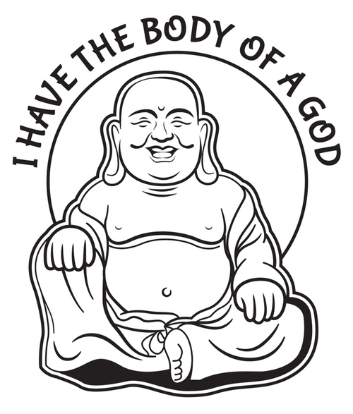  Sticker - Body of a God - Matte (set of 6) 
