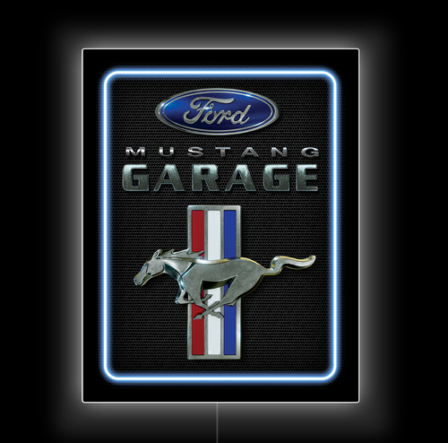 Ford LED Mustang Garage 