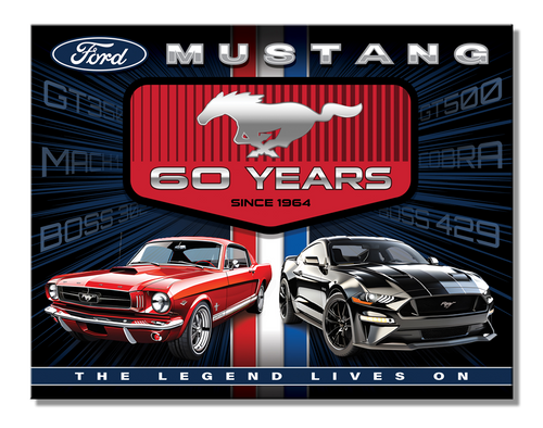  Ford - Mustang 60 yrs. 