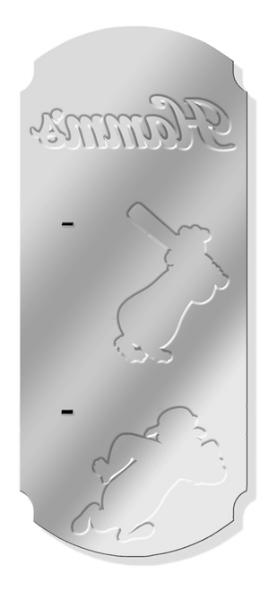 Hamm's Thermometer - HAMMS 17.5" x 7.5"