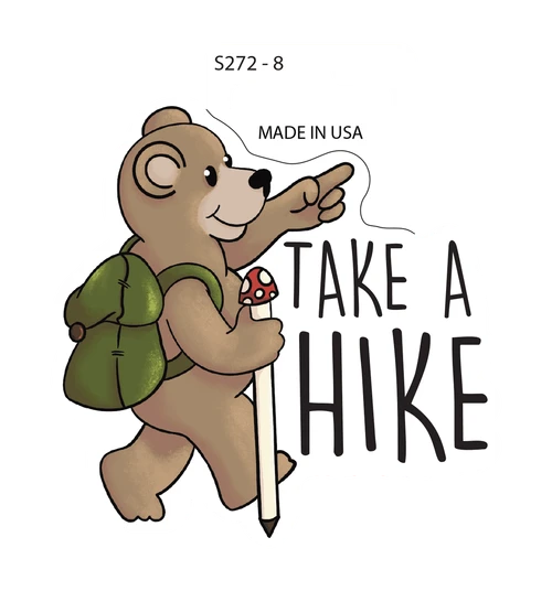 Sticker - Take A Hike (Set of 6)