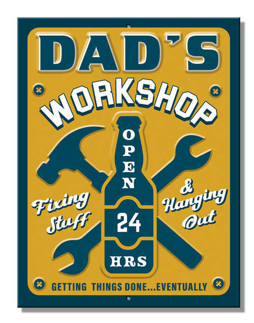  SH - DAD's Workshop 8.25" x 10.75" 
