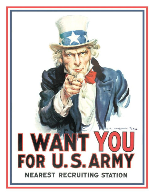 Uncle Sam I Want You | Desperate Enterprises
