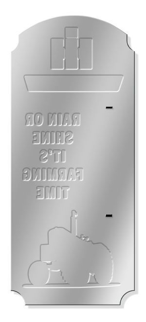 Thermometer - Farmall 17.50" x  7.25"