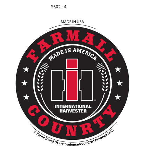 Sticker - Farmall Country (Set of 4)