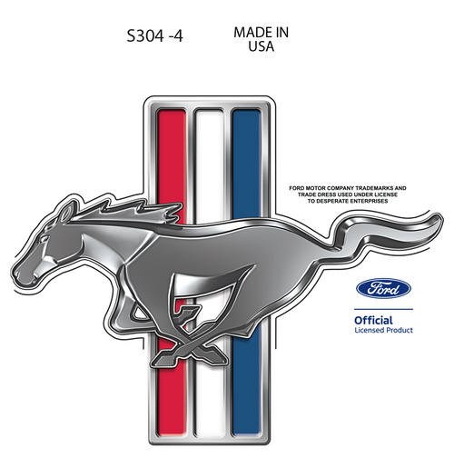Sticker - Ford Mustang (Set of 4)