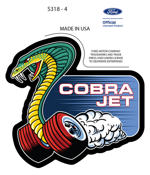 Sticker - Cobra Jet (Set of 4)