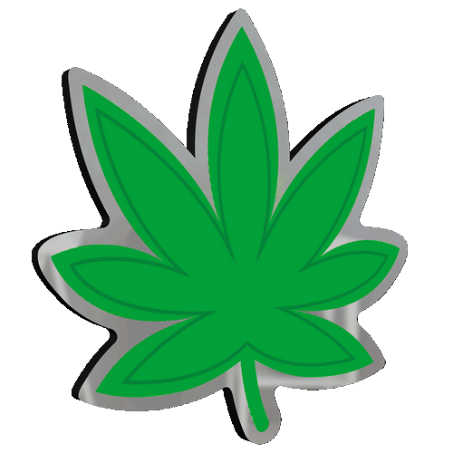 Pot Leaf Green Infinity Light