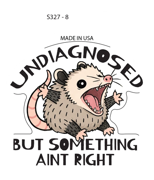 Sticker  - Undiagnosed (Set of 6)