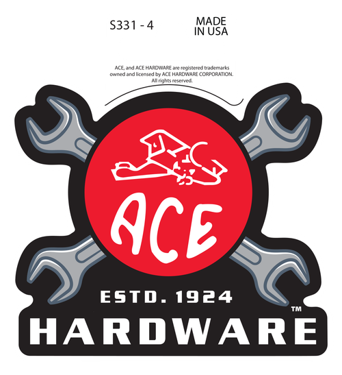 Sticker - Ace Hardware EST (Set of 4)