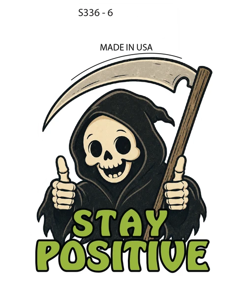 Sticker - Stay Positive (Set of 6)