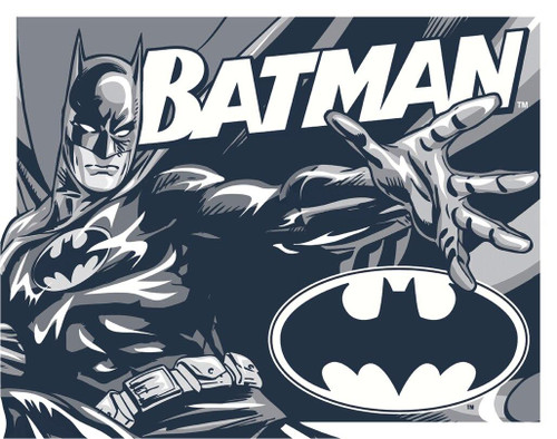 Comic Panels Metal/Tin Sign 1401 Batman Retro 