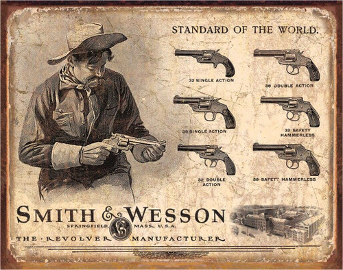 Smith and Wesson SandW Revolver Manufacturer