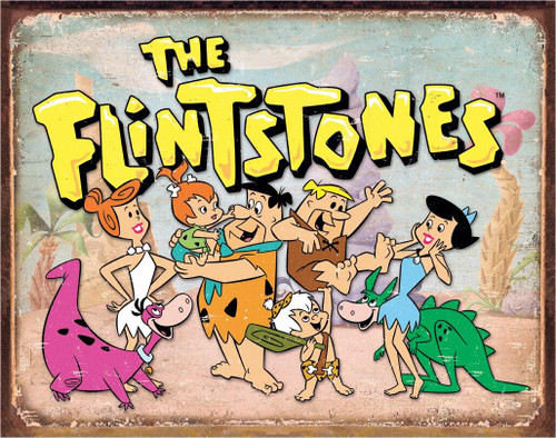 Warner Brothers Flintstones Family Retro