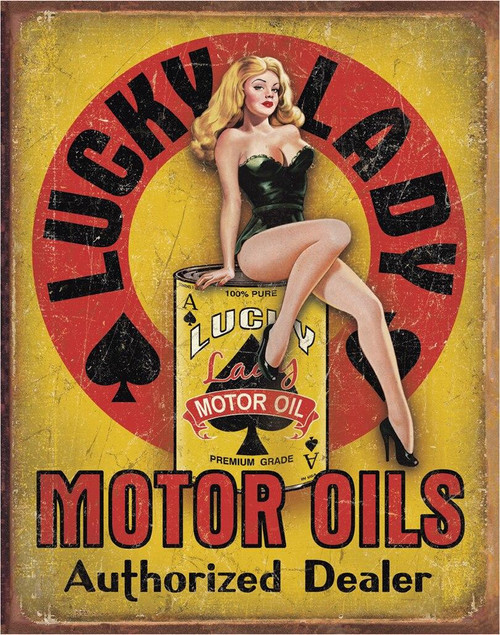 Lucky Lady Motor Oil | Desperate Enterprises